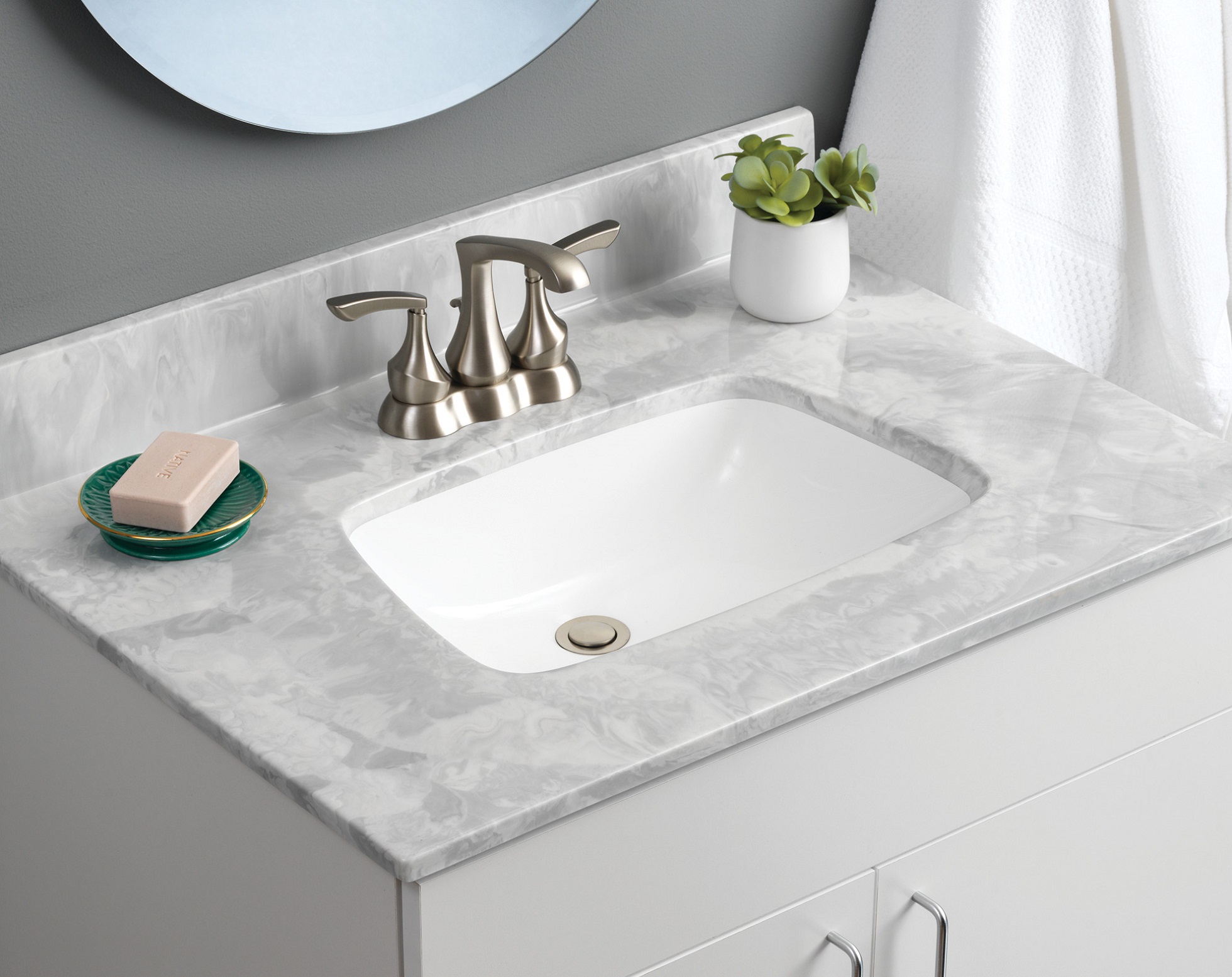 Cultured Marble Bathroom Vanities