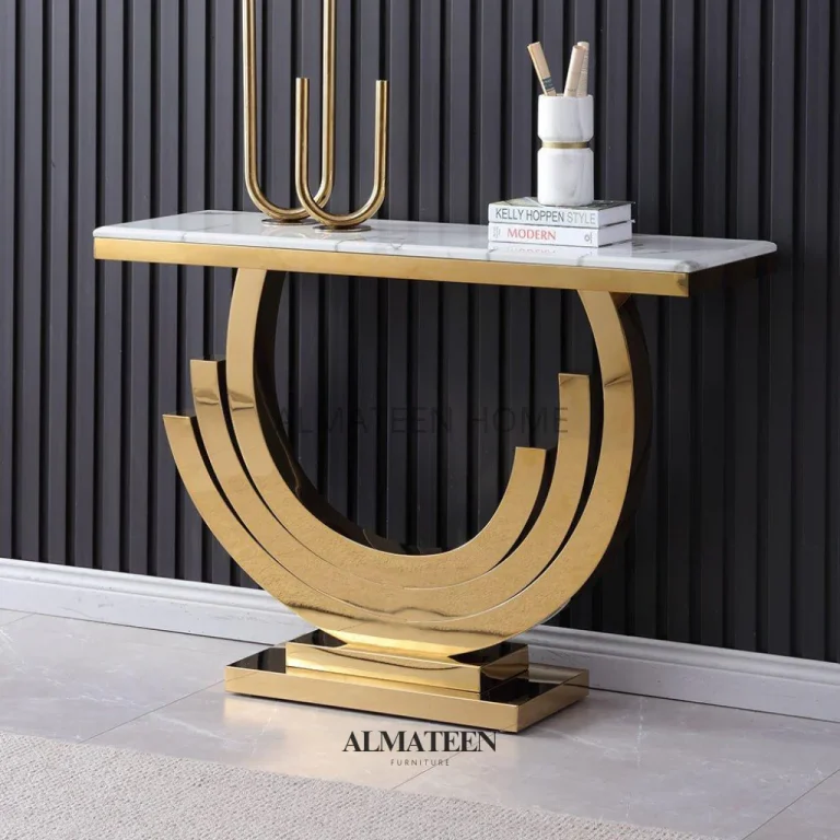 modern console table