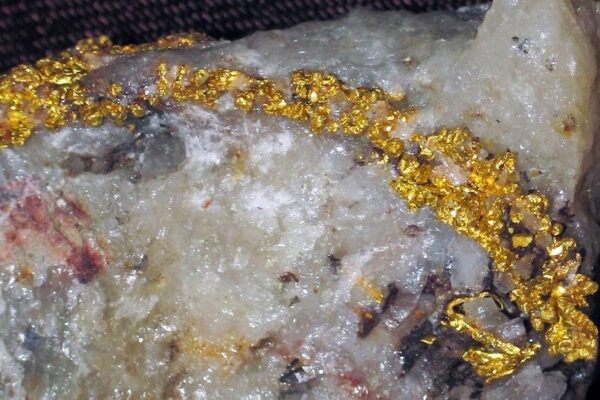 Gold Vein Quartz