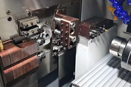 Swiss Type Automatic Lathe